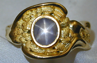 WR 52 with 1.79c Gray Star Sapphire